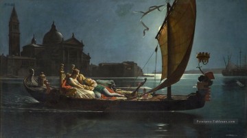  jules - La lune de miel a Venise Jean Jules Antoine Lecomte du Nouy réalisme orientaliste